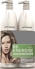 Set - Affinage Mode Re-Energise Shampoo & Conditioner Duo (shm/1000ml + h/cond/1000ml) — photo N1