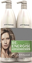 Fragrances, Perfumes, Cosmetics Set - Affinage Mode Re-Energise Shampoo & Conditioner Duo (shm/1000ml + h/cond/1000ml)