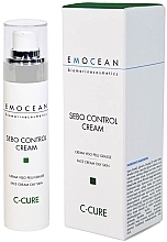 Face Cream for Oily Skin - Emocean C-Cure Sebo Control Cream — photo N2