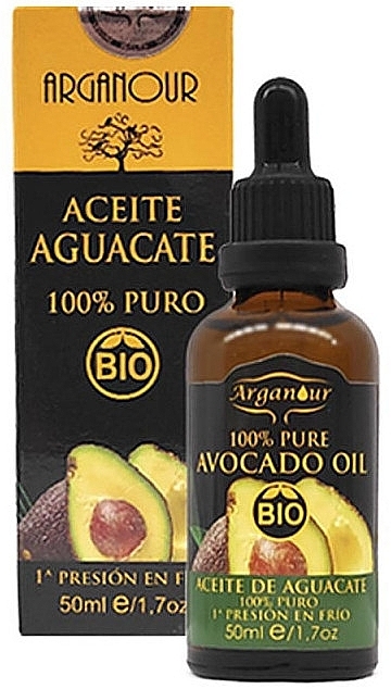 Face, Body & Hair Avocado Oil - Arganour Pure Organic Avocado Oil  — photo N4