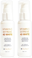 Fragrances, Perfumes, Cosmetics Whitening Toothpaste Set with Vitamin C - Dr. Eve_Ryouth Vitamin C Extreme 4D White