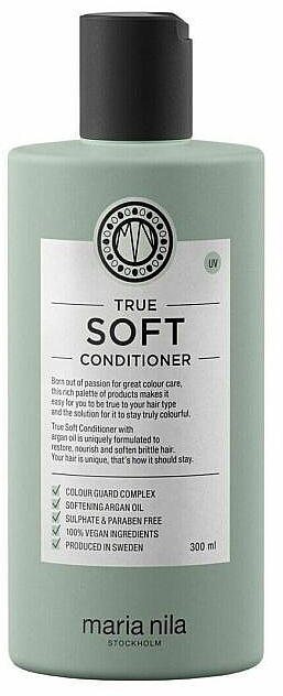 Moisturizing Hair Conditioner - Maria Nila True Soft Conditioner — photo N2