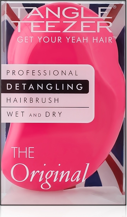 Hair Brush - Tangle Teezer The Original Brush, pink — photo N4