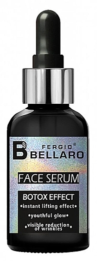 Botox Effect Face Serum - Fergio Bellaro Botox Effect Face Serum White — photo N1