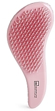 Detangling Comb, pink and purple - IDC Institute Detangling Brush — photo N2