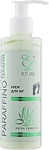 Foot & Paraffin Therapy Cream with Aloe & Cucumber Extract "Light Freshness" - Elit-lab — photo N1