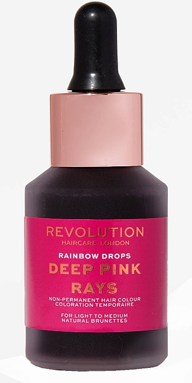 Color Drops for Dark Hair - Revolution Haircare Rainbow Drops For Brunettes Deep  — photo N1