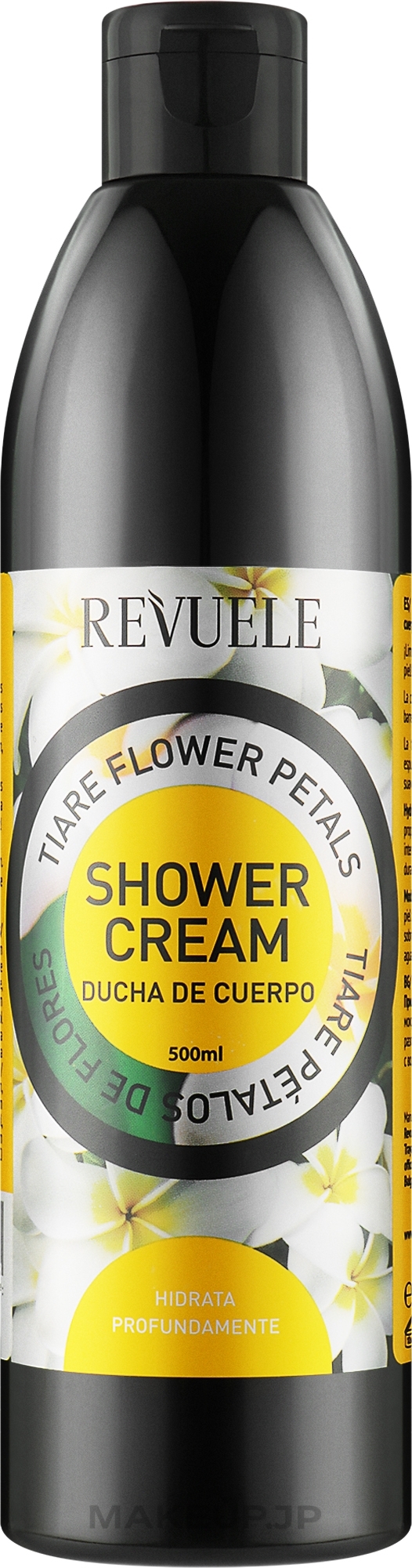 Shower Cream "Tiare Flower Petals" - Revuele Fruit Skin Care Tiare Flower Petals Shower Cream — photo 500 ml