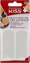 Fragrances, Perfumes, Cosmetics French Manicure & Pedicure Guides - Kiss French Manicure Guides