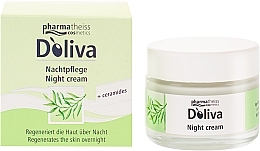 Face Cream "Ceramide Night Care" - D'oliva Pharmatheiss Cosmetics — photo N4