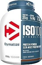 Fragrances, Perfumes, Cosmetics Hydrolyzed Whey Isolate - Dymatize ISO-100 Fudge Brownie