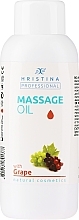 Grape Massage Oil - Hristina Professional Grape Massage Oil — photo N1