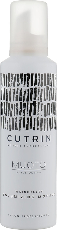 Weightless Volumizing Mousse - Cutrin Muoto Weightless Volumizing Mousse — photo N1