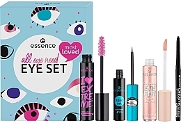 Essence All Eye Need Eye Set (mascara/12ml + liner/3ml + eye/penc/0.28g + shadow/6ml) - Set — photo N4