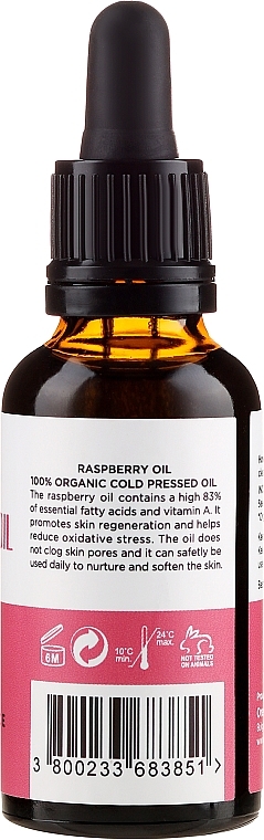 Raspberry Oil - Wooden Spoon Raspberry Oil — photo N3