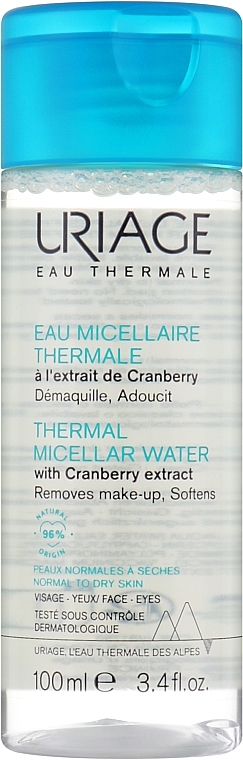 Micellar Water for Dry and Normal Skin - Uriage Thermal Micellar Water Normal to Dry Skin — photo N4