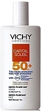 Fragrances, Perfumes, Cosmetics Facial Sun Cream - Vichy Capital Soleil Micro-fluid Matt Lsf 50+