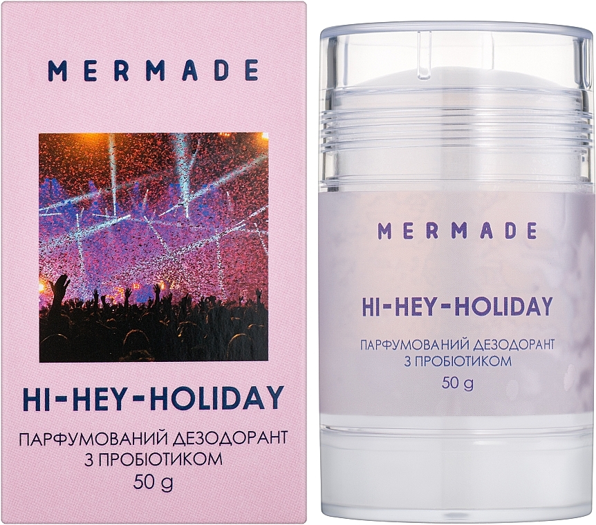 Mermade Hi-Hey-Holiday - Perfumed Probiotic Deodorant — photo N6