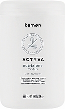 Conditioner for Slightly Dry Hair - Kemon Actyva Nutrizione Cond — photo N3