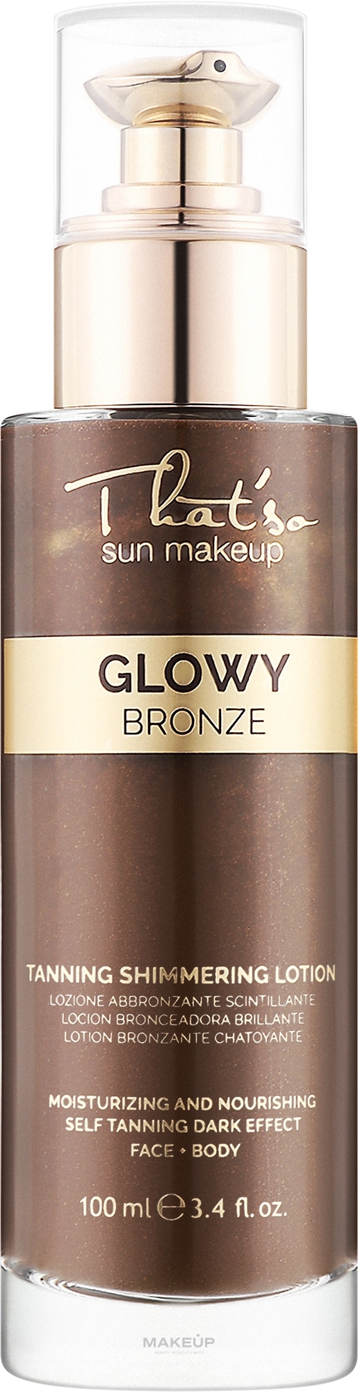 Shimmering Self-Tan - That's So Glowy Bronze — photo 100 ml