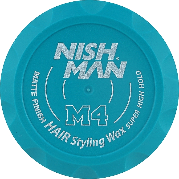 Hair Styling Matte Wax - Nishman Matte Finish Super High Hold Wax M4 — photo N1