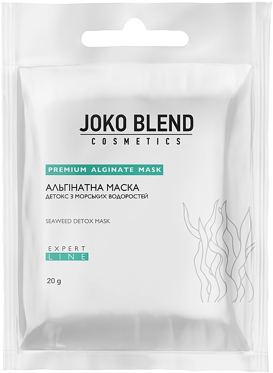 Maska alginianowa detoksykuj№ca i wodorosty - Joko Blend Premium Alginate Mask — photo N1