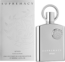 Afnan Perfumes Supremacy Silver - Eau de Parfum — photo N2