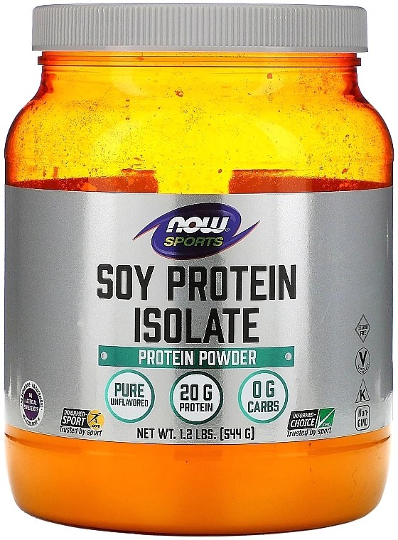Soy Protein Isolate - Now Foods Soy Protein Isolate Unflavored — photo N2