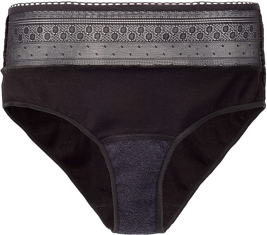 Menstrual Panties for Women 'Olivia', black - BNB — photo N3