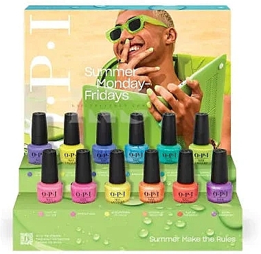 Set - OPI Nail Lacquer Classic Summer 2023 Collection (n/lacquer/12x5ml) — photo N1