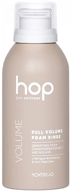 Volumizing Hair Foam - Montibello HOP Full Volume Foam Rinse — photo N1