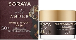 Anti-Wrinkle Day & Night Cream 50+ - Soraya Gold Amber — photo N2