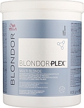 Bleaching Powder - Wella Professionals BlondorPlex Multi Blonde Dust-Free Powder Lightener — photo N2