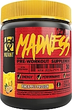 Pineapple Pre-Workout Complex - Mutant Madness Pineapple Passion Pre-Workout — photo N1