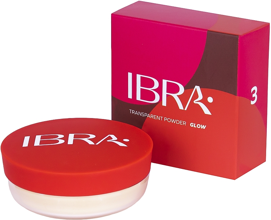 Glow Transparent Face Powder - Ibra Glow Transparent Powder (3) — photo N1