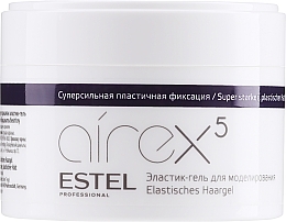 Fragrances, Perfumes, Cosmetics Elastic Hair Styling Gel - Estel Professional Airex Elastic Modeling Gel