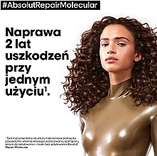 Professional Multifunctional Leave-In Mask for Molecular Restructuring of Damaged Hair - L'Oreal Professionnel Serie Expert Absolut Repair Molecular Leave-In Mask — photo N3