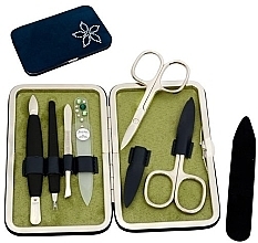 Fragrances, Perfumes, Cosmetics Manicure Set - Sefiros Dark Blue Manicure Set