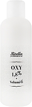 Fragrances, Perfumes, Cosmetics Oxy Activator 1,8% - Mirella Oxy Activator Vol. 6