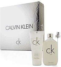 Fragrances, Perfumes, Cosmetics Calvin Klein One - Set (edt/100ml + sh/gel/100ml)