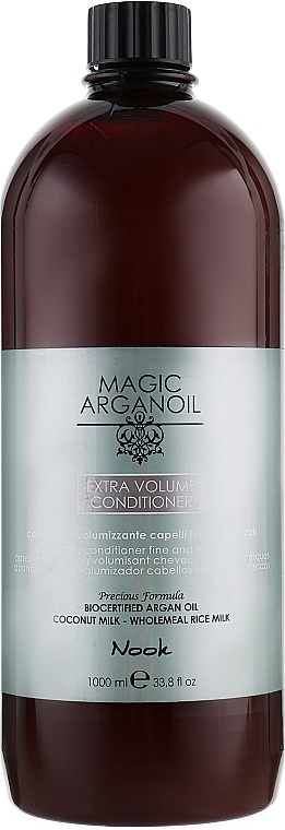 Volume Conditioner for Thin & Weakened Hair - Nook Magic Arganoil Extra Volume Conditioner — photo N3