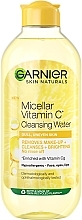 Fragrances, Perfumes, Cosmetics Cleansing Micellar Water with Vitamin C - Garnier Skin Naturals Vitamin C Micellar Cleansing Water