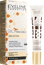 Anti-Aging Eye Cream - Eveline Cosmetics Bio Manuka Bee Lift-tox — photo N1