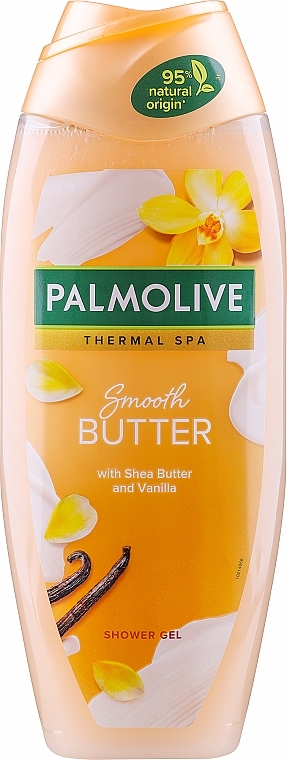 Shea Butter & Vanilla Shower Gel - Palmolive Thermal Spa Smooth Butter With Shea Butter And Vanilla — photo N1