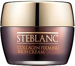 Fragrances, Perfumes, Cosmetics Face Cream - Steblanc Collagen Firming Rich Cream