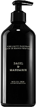 Fragrances, Perfumes, Cosmetics Cereria Molla Basil & Mandarin - Liquid Soap 