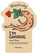 Fragrances, Perfumes, Cosmetics Facial Sheet Mask - Tony Moly I'm Real Gingseng Sheet Mask