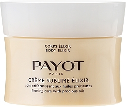 Fragrances, Perfumes, Cosmetics Body Cream - Payot Creme Sublime Elixir 