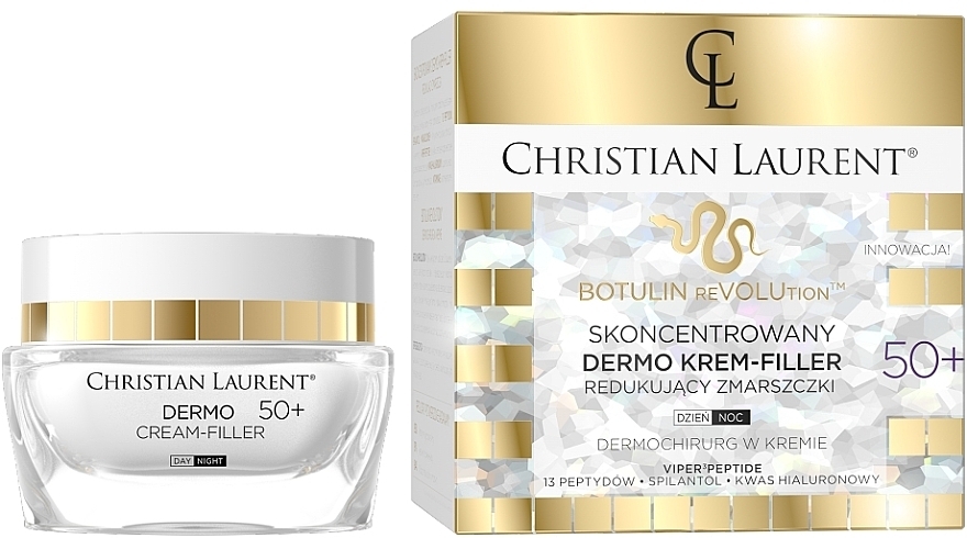 Anti-Wrinkle Concentrated Cream-Filler 50+ - Christian Laurent Botulin Revolution Concentrated Dermo Cream-Filler 50+ — photo N1