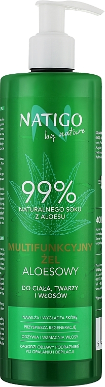 Aloe Vera Body Gel - Natigo By Nature Aloe Vera Body Gel — photo N1